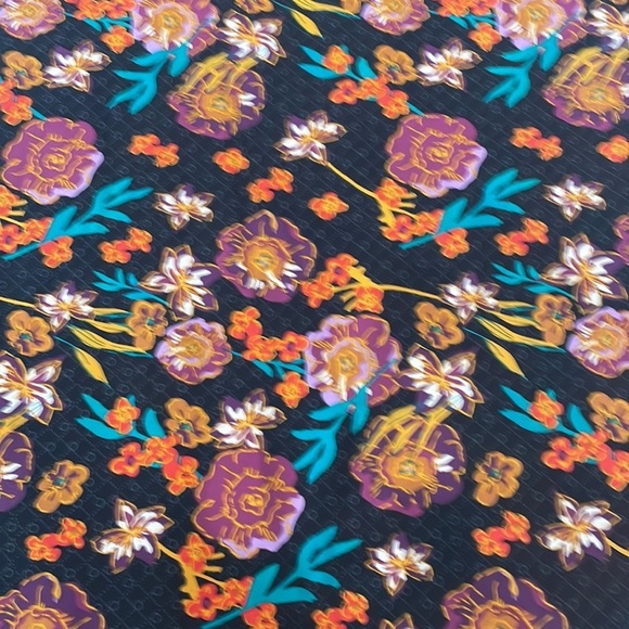 LuLaRoe Long Floral Dress - Picture 2 of 4